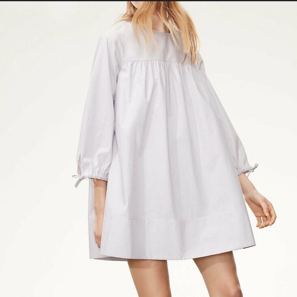 Wilfred Aritzia  Lessines 100% Cotton Smock Dress